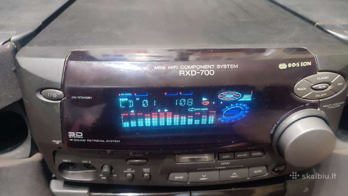 Muzikinis centras Kenwood Rxd-700 - nuotraukos Nr. 2