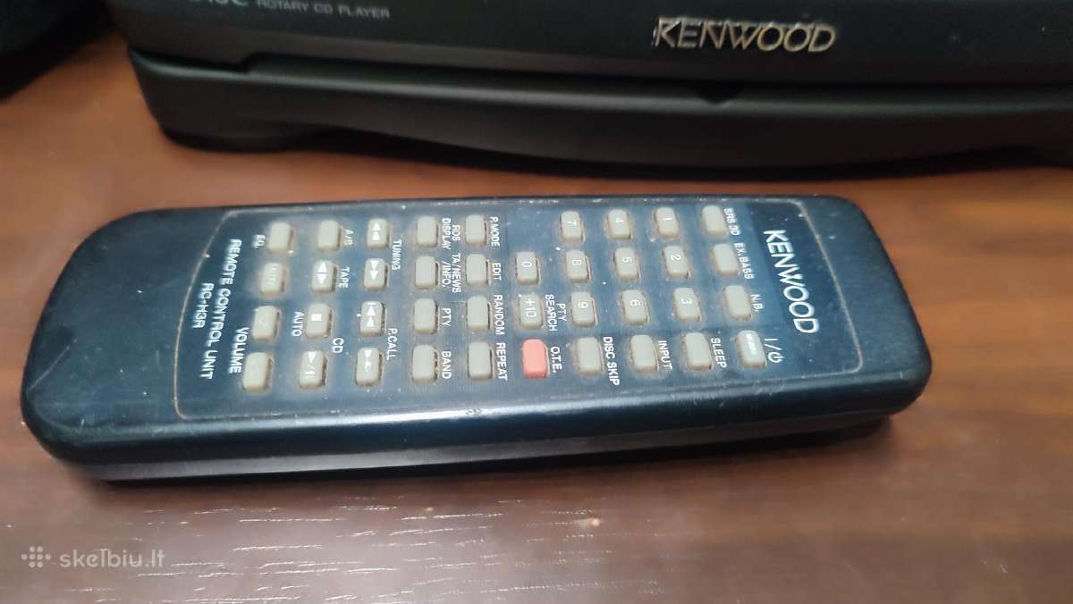 Muzikinis centras Kenwood Rxd-700 - nuotraukos Nr. 3
