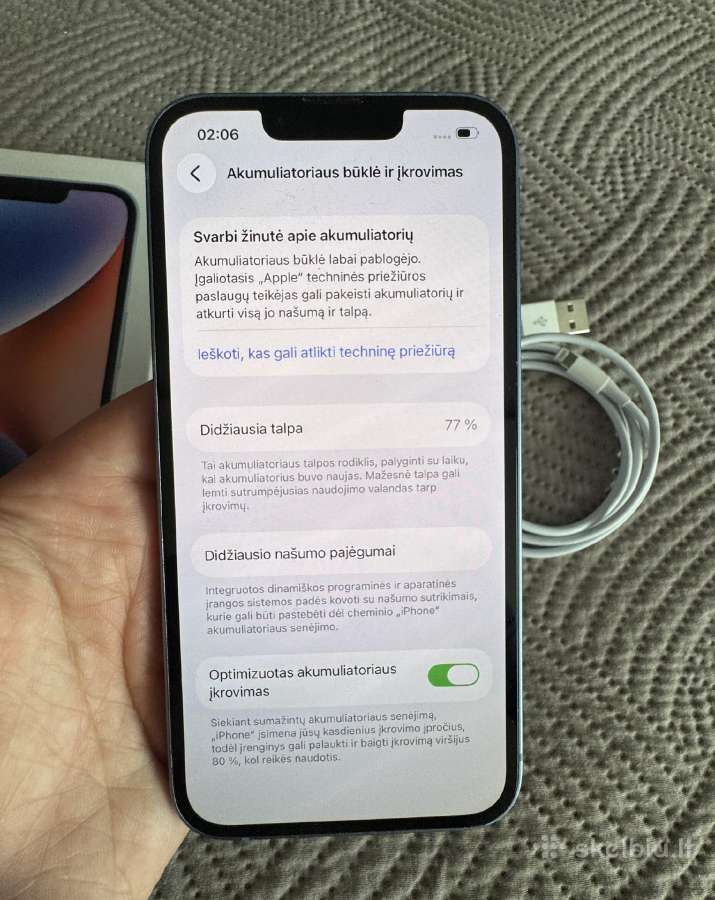 iPhone 14 128gb - nuotraukos Nr. 5