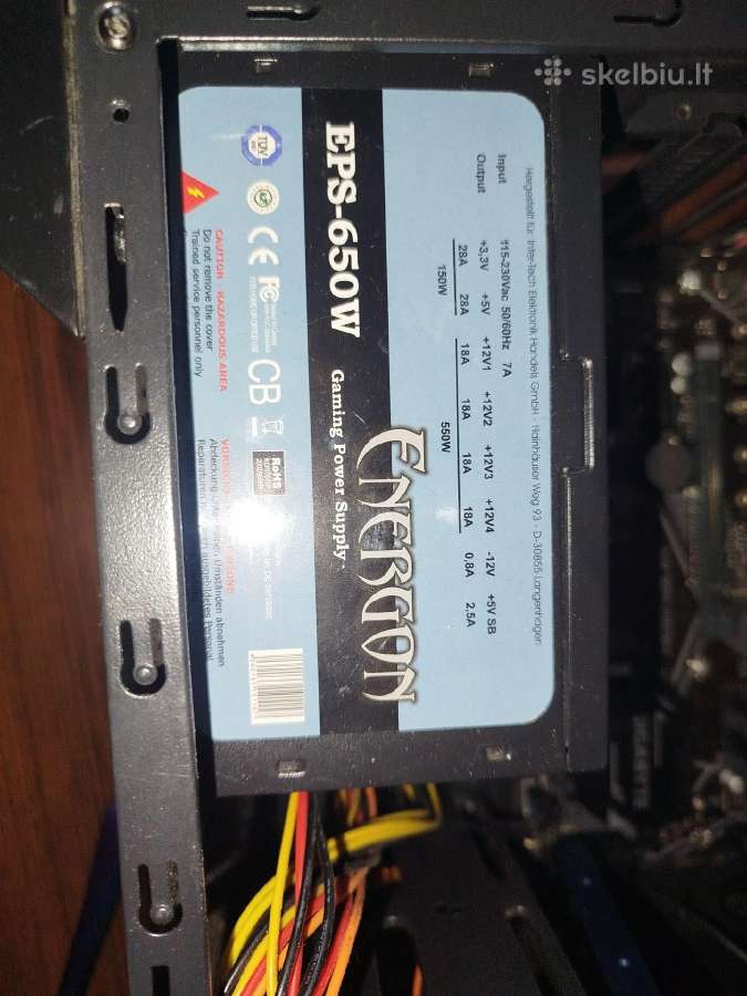Intel i5 10400, Gtx 1070 8gb, 32gb Ddr4 - nuotraukos Nr. 5
