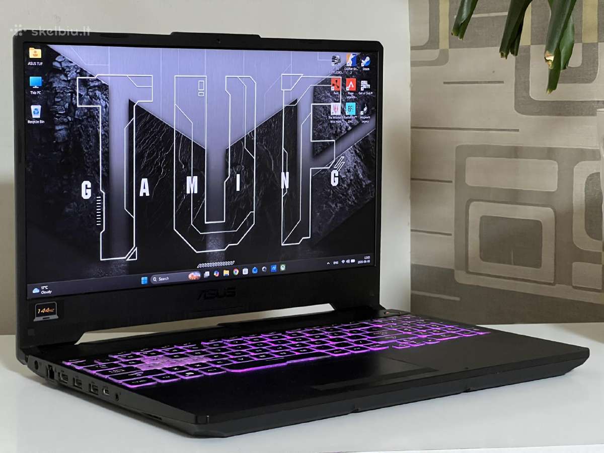 Parduodamas Asus Tuf su Gtx 1660ti, I7-10k, 144hz. - nuotraukos Nr. 2
