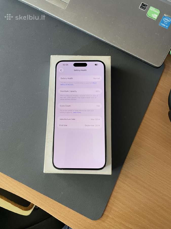 Apple iPhone 15 Pro Max 256gb. - nuotraukos Nr. 5