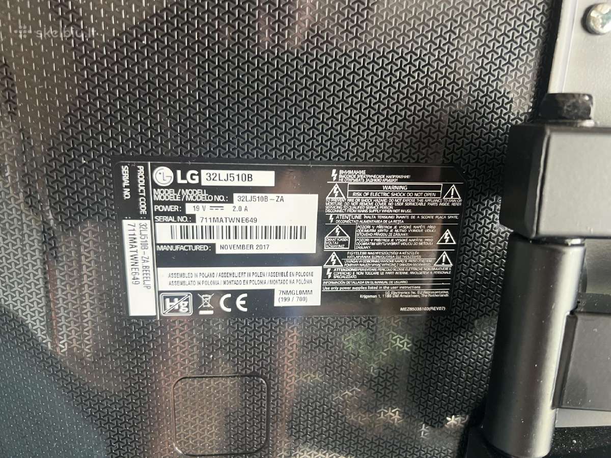 LG 32lj510b - nuotraukos Nr. 6