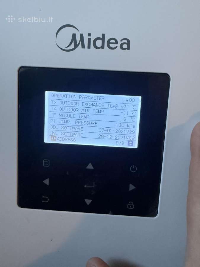 Midea šilumos siurblys remontui arba dalimis - nuotraukos Nr. 3