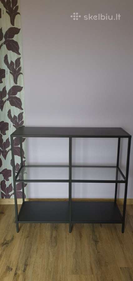 Ikea Vittsjö Lentyna, tamsiai ruda/stiklas - nuotraukos Nr. 2