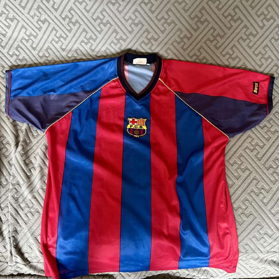 Fc Barcelona futbolo marškineliai Saviola 2001/02 - nuotraukos Nr. 2