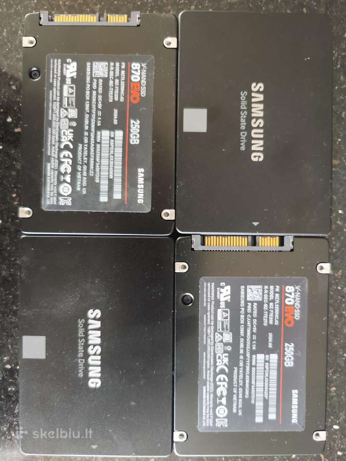 Samsung 870 EVO 500/250 GB SSD - nuotraukos Nr. 4