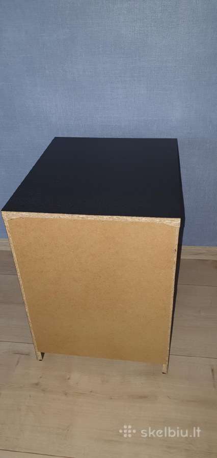 Ikea Malm Komoda su 2 stalčiais, tamsiai ruda - nuotraukos Nr. 3