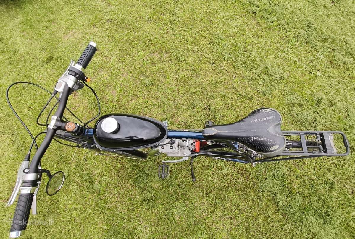 Motorinis dviratis 100cc - nuotraukos Nr. 5