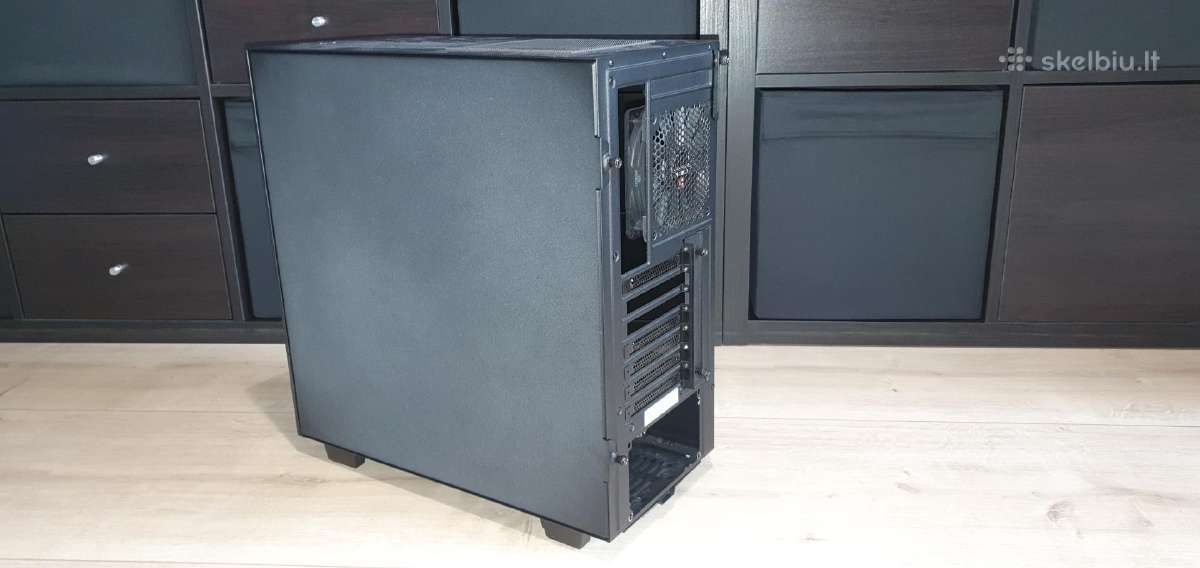 Nzxt H510 Flow Window juodas kompiuterio korpusas - nuotraukos Nr. 2