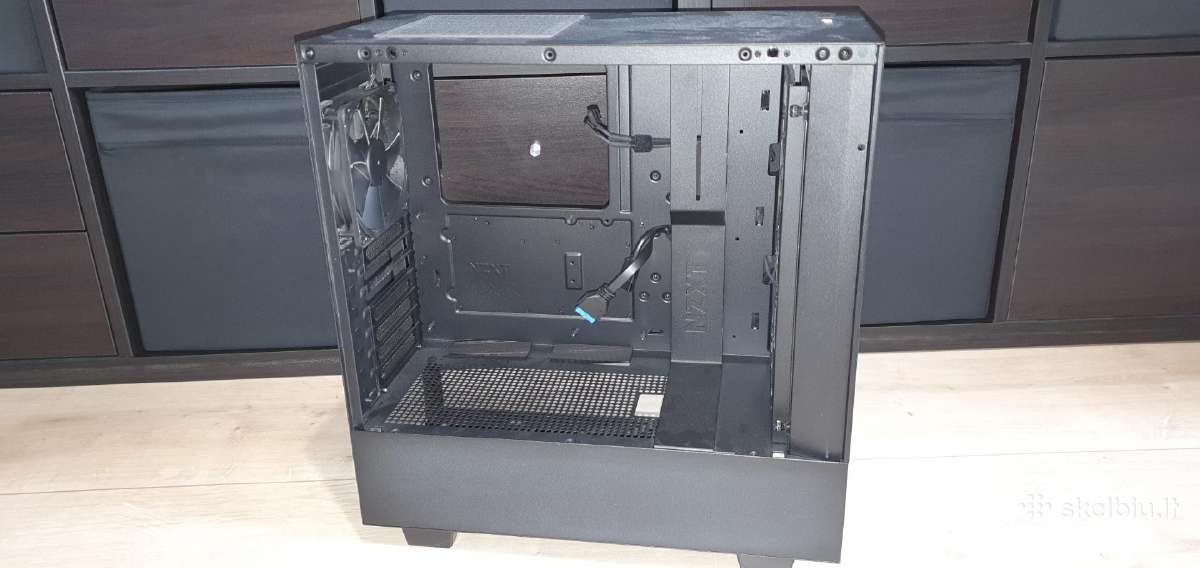 Nzxt H510 Flow Window juodas kompiuterio korpusas - nuotraukos Nr. 3