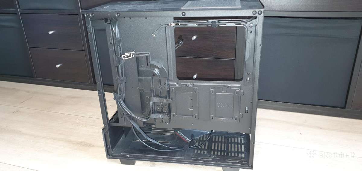 Nzxt H510 Flow Window juodas kompiuterio korpusas - nuotraukos Nr. 4