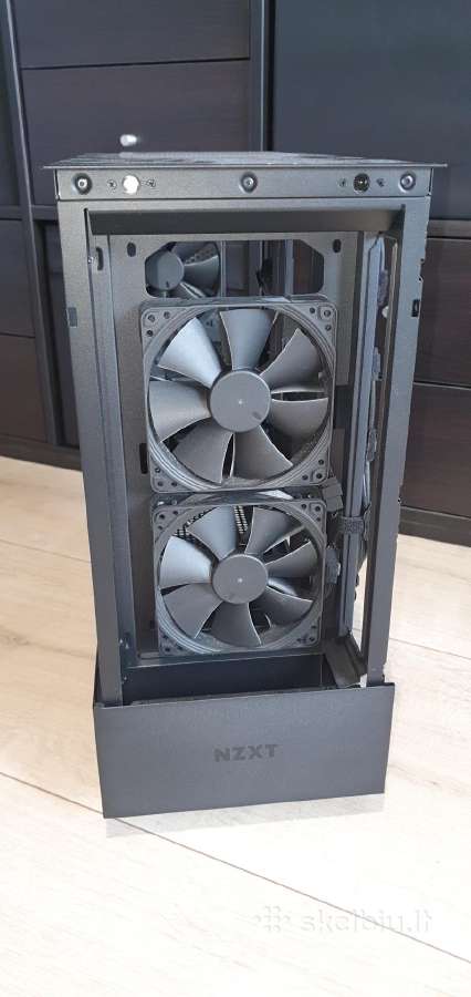 Nzxt H510 Flow Window juodas kompiuterio korpusas - nuotraukos Nr. 5
