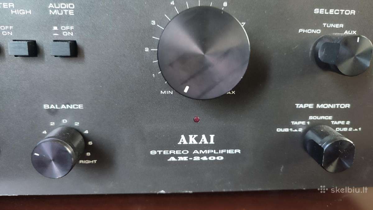 Stiprintuvas Akai Am-2400 - nuotraukos Nr. 2