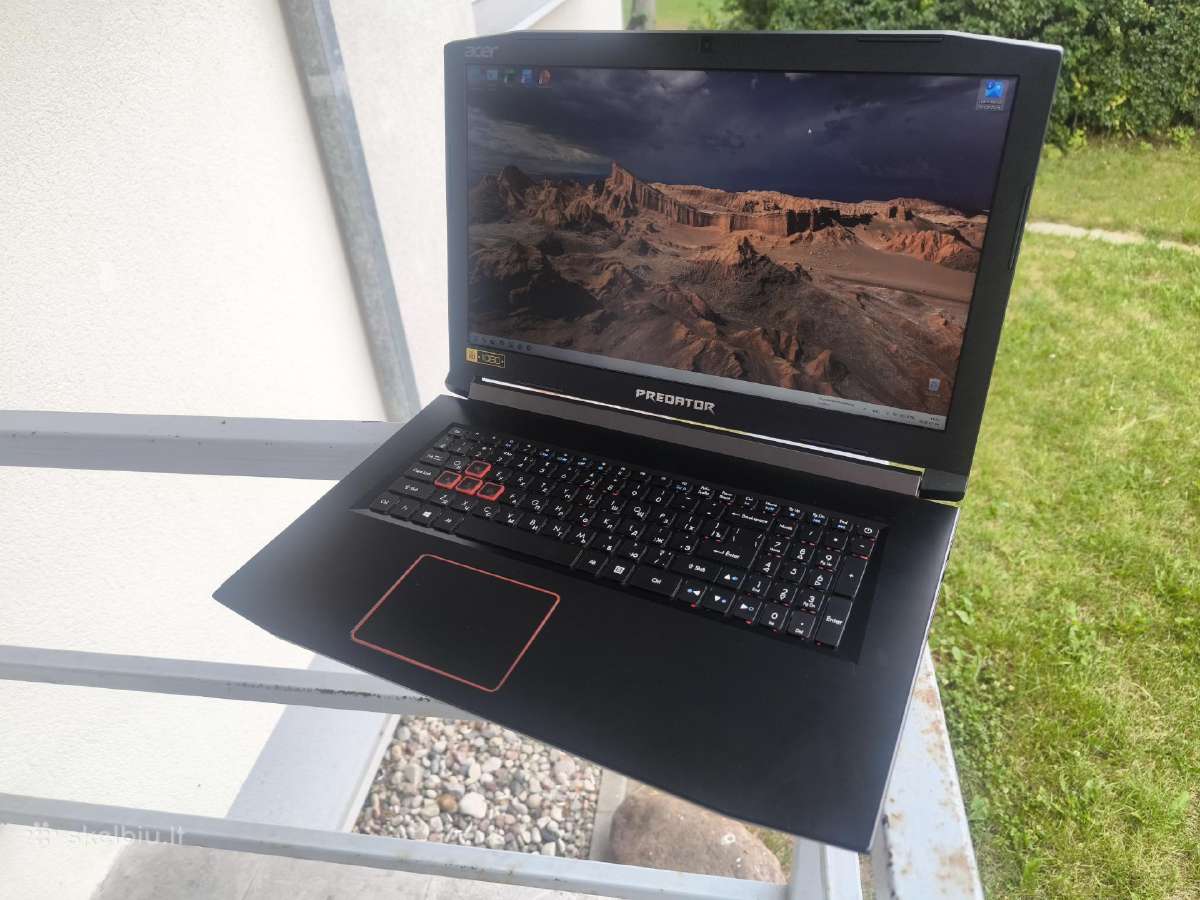 Predator i5/16gb/17,3"/1050 Ti/1tb/w11 - nuotraukos Nr. 7