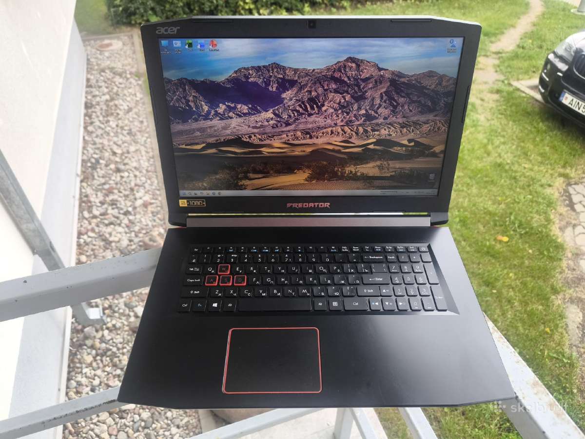 Predator i5/16gb/17,3"/1050 Ti/1tb/w11 - nuotraukos Nr. 9