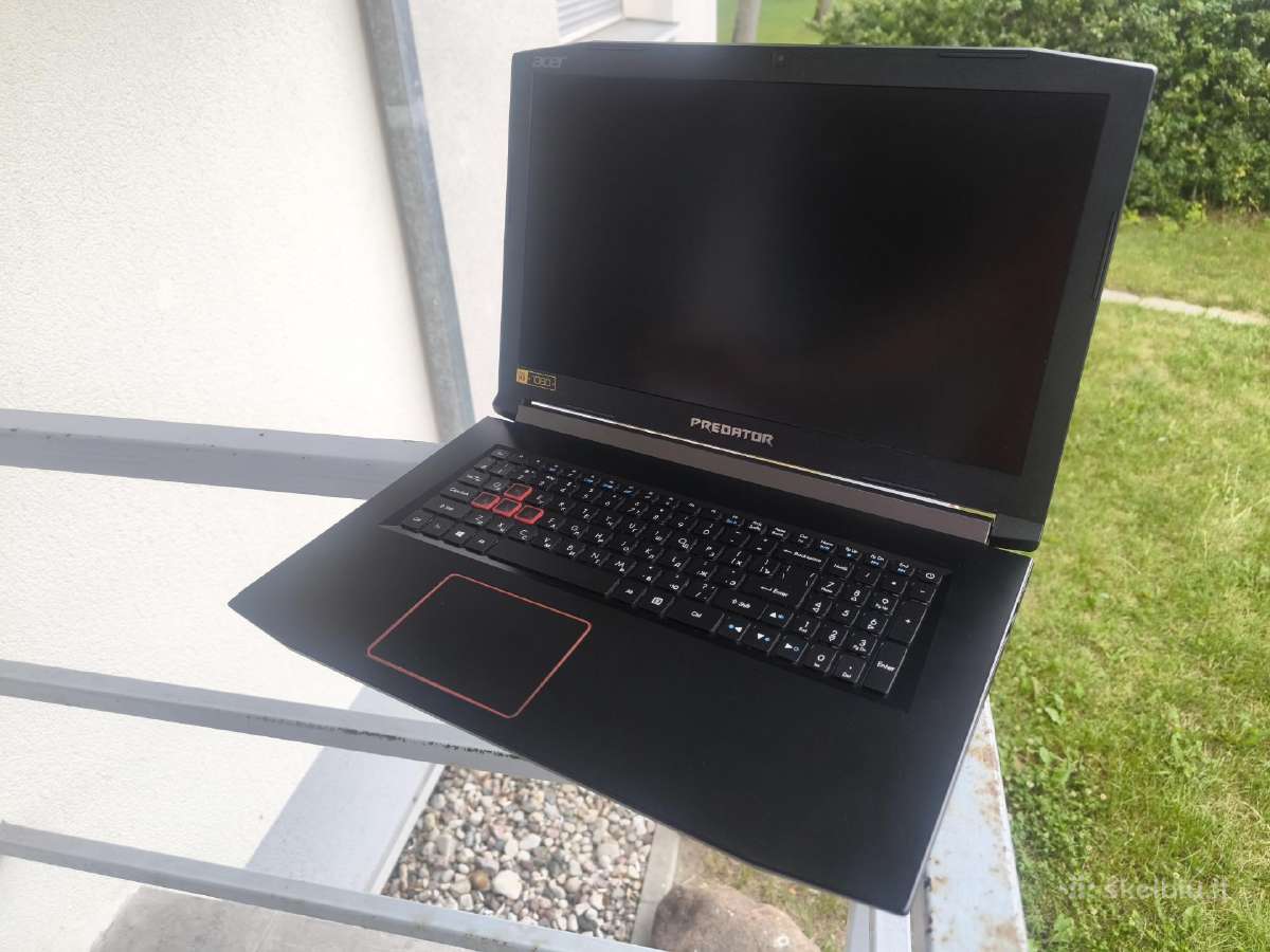 Predator i5/16gb/17,3"/1050 Ti/1tb/w11 - nuotraukos Nr. 10