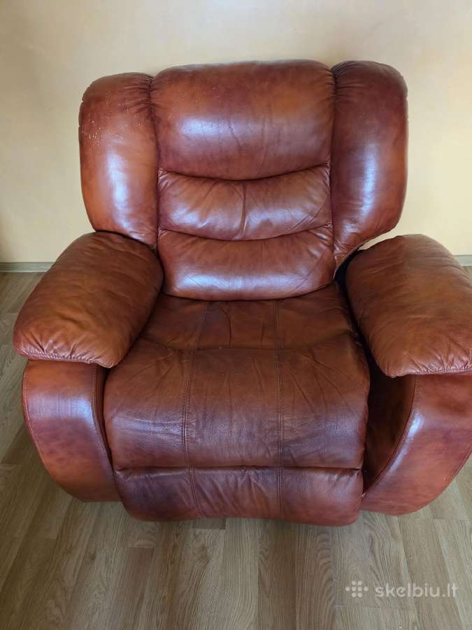 Baldų komplektas (Sofa ir du foteliai) - nuotraukos Nr. 3