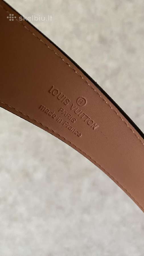 Rudas louis vuitton diržas - nuotraukos Nr. 3