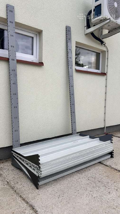 Metalinės lentynos 125x60 - nuotraukos Nr. 2