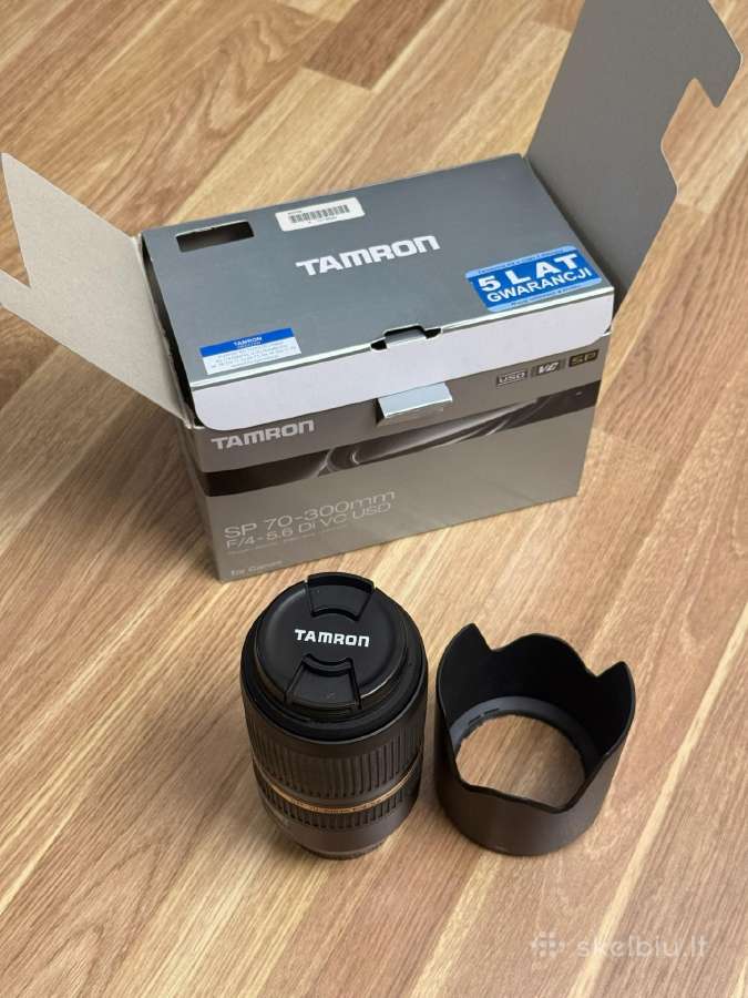 Tamron Sp 70-300mm F/4-5.6 Di Vc Usd Canon Ef - nuotraukos Nr. 2