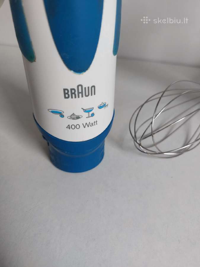 Braun trintuvo priedai - nuotraukos Nr. 2