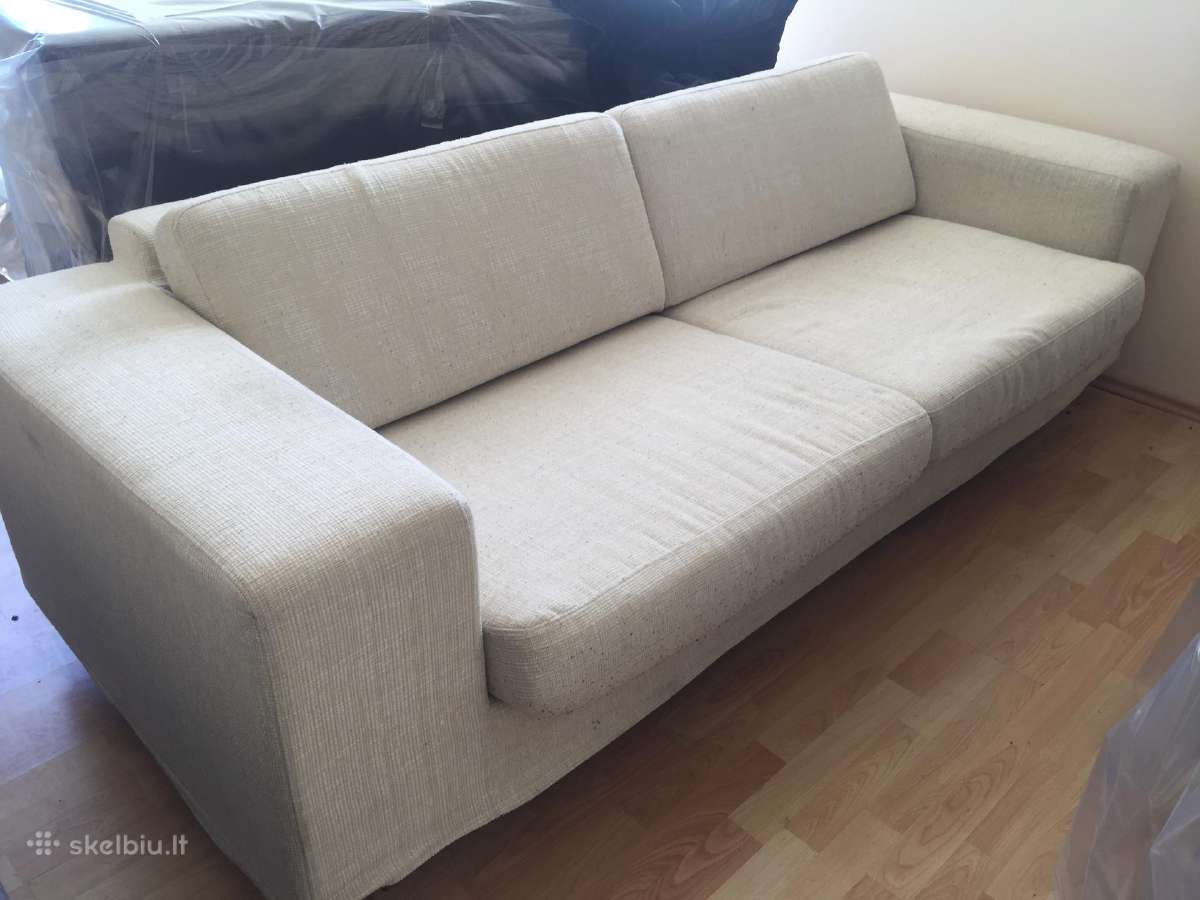 Sviesi sofa minimalistine - nuotraukos Nr. 4