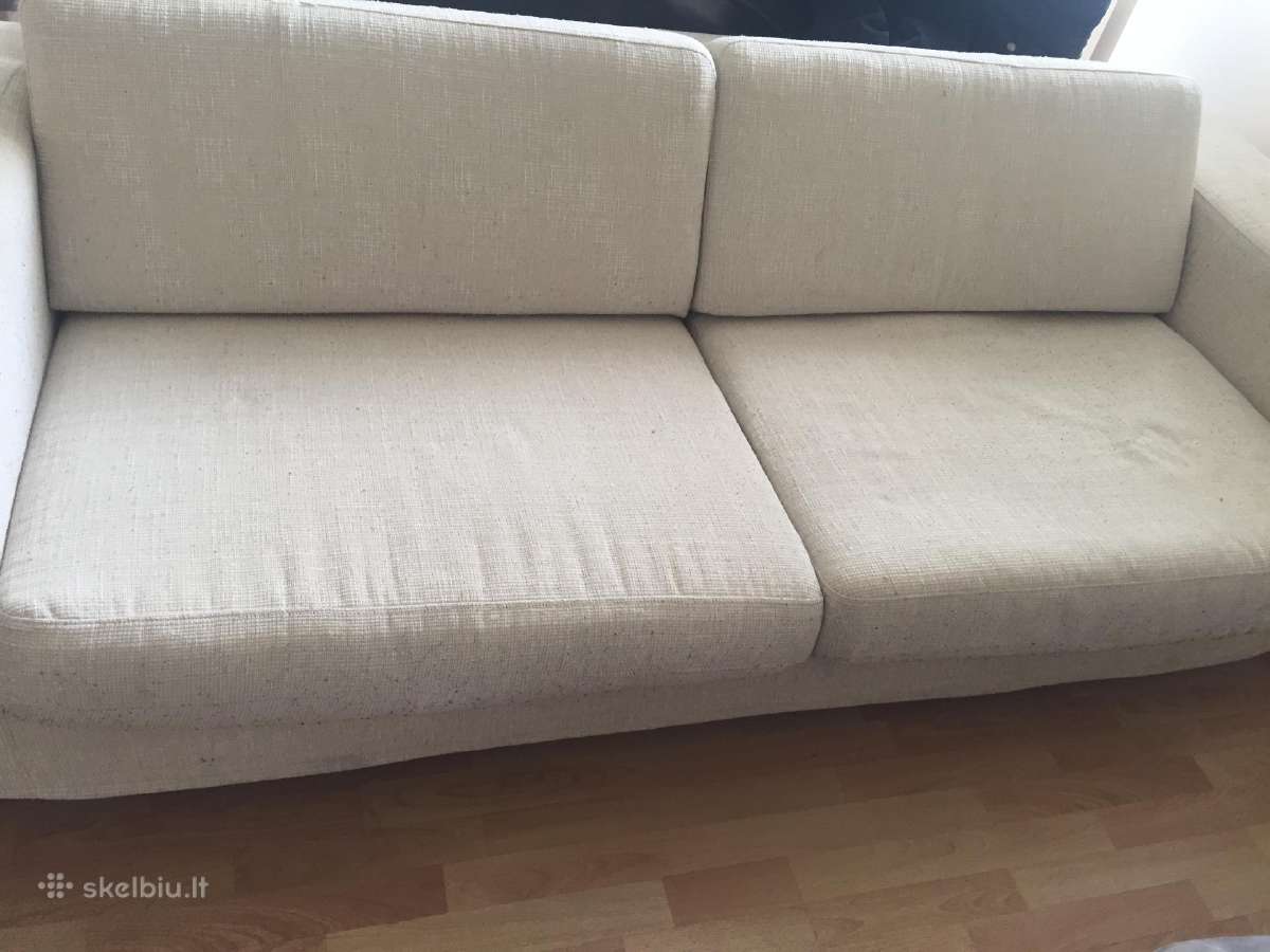 Sviesi sofa minimalistine - nuotraukos Nr. 5