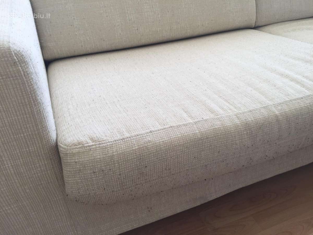 Sviesi sofa minimalistine - nuotraukos Nr. 6