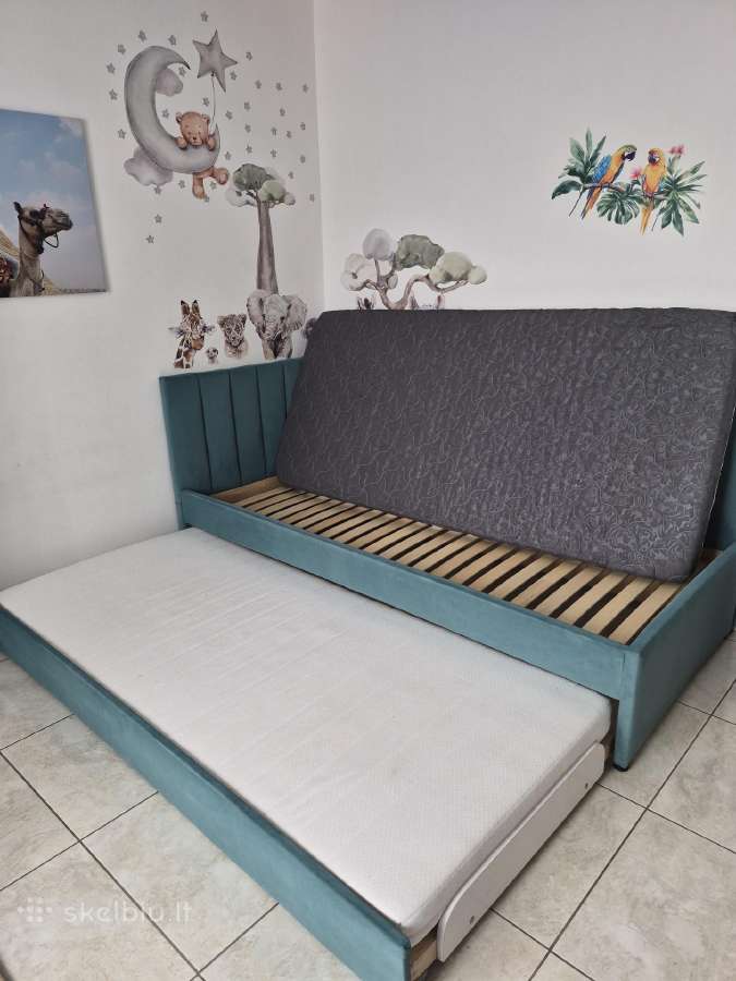 Viengulė lova 90x200 - nuotraukos Nr. 2