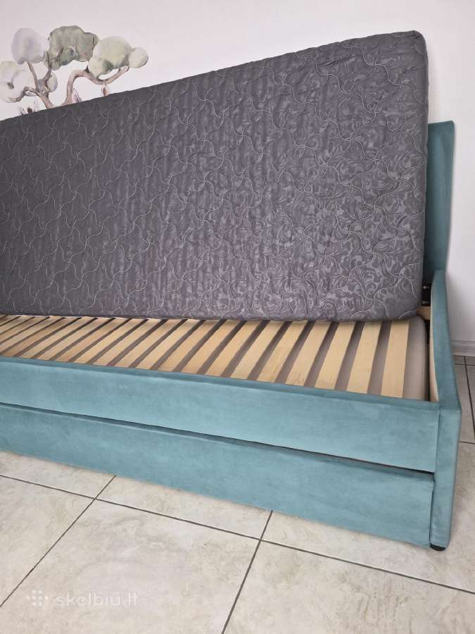 Viengulė lova 90x200 - nuotraukos Nr. 3