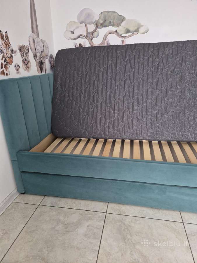 Viengulė lova 90x200 - nuotraukos Nr. 4