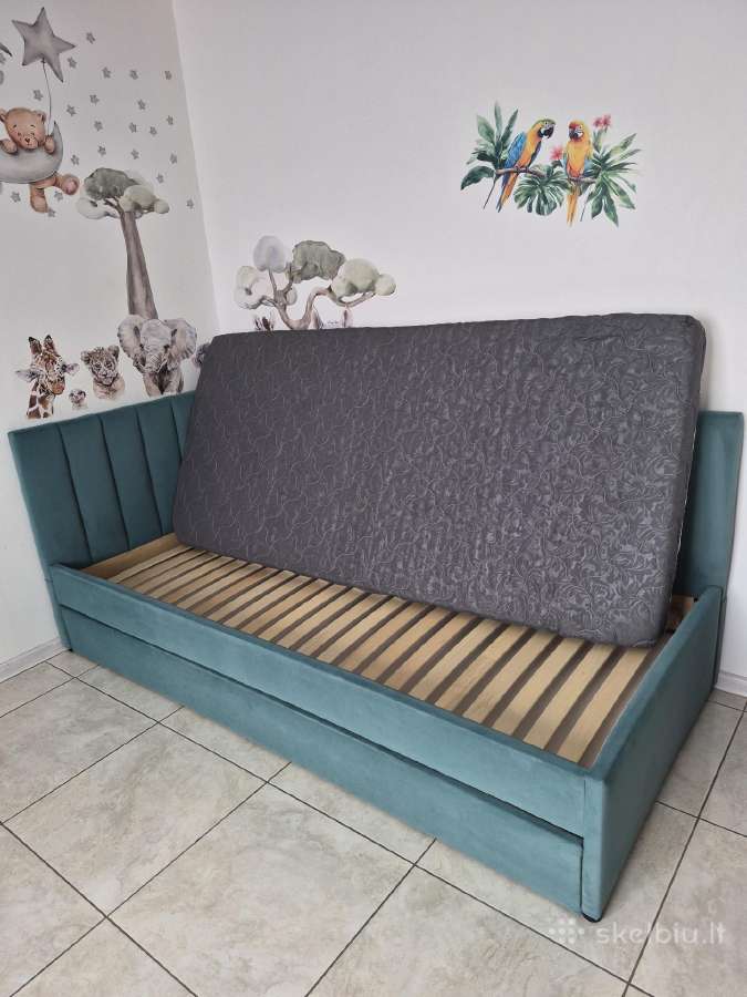 Viengulė lova 90x200 - nuotraukos Nr. 6