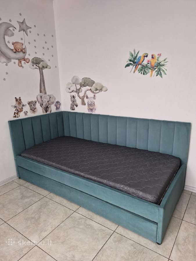 Viengulė lova 90x200 - nuotraukos Nr. 7