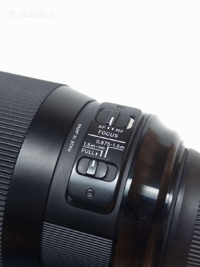 Sigma 135mm F1.8 Dg Hsm Art - Nikon F - nuotraukos Nr. 2