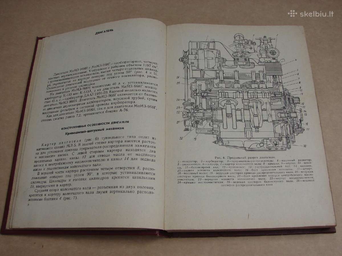 Automobilis Zaz-968m - nuotraukos Nr. 7