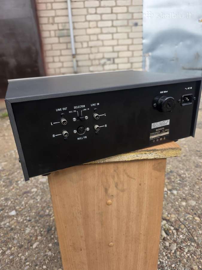 Antikvarine kasetinė dėka Sony Tc186sd - nuotraukos Nr. 3