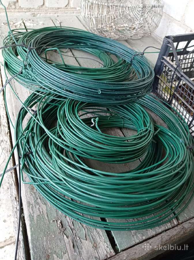 Tvarkingas cinkuotas tvoros tinklas su Pvc danga - nuotraukos Nr. 2