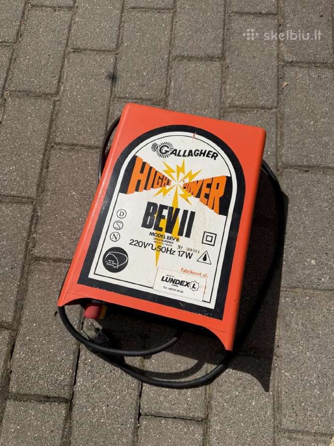 Elektrinis piemuo gyvulių aptvėrimui. - nuotraukos Nr. 2