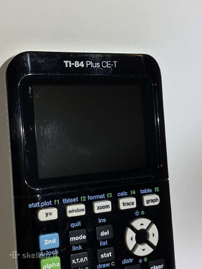 Texas Instruments Ti-84 Plus CE-t skaičiuotuvas - nuotraukos Nr. 3