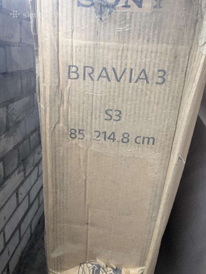 Sony Bravia K-85s3 didelis neveikiantis TV - nuotraukos Nr. 4
