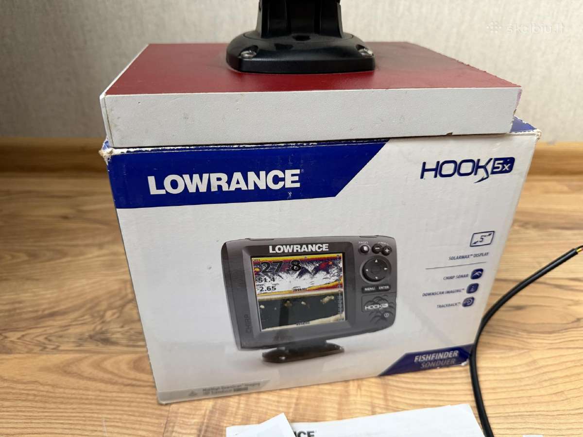 Echolotas Lowrance Hook 5x - nuotraukos Nr. 3