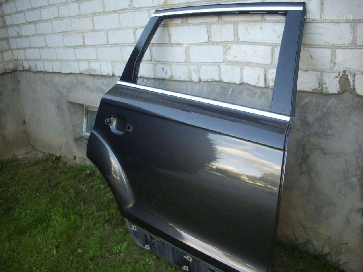 Audi Q7 dešinės pusės durys 2013 m. Lz7l - nuotraukos Nr. 9