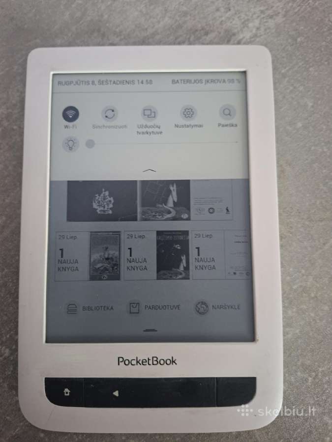 Pocketbook Touch Lux 3 - nuotraukos Nr. 4