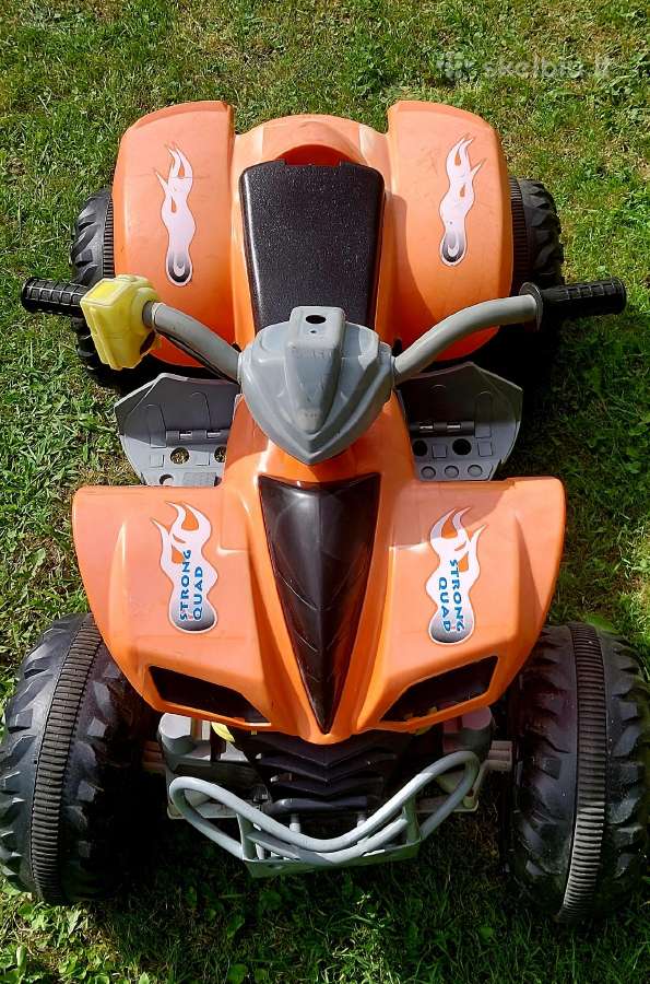Vaikiškas keturratis motociklas, su baterija - nuotraukos Nr. 2