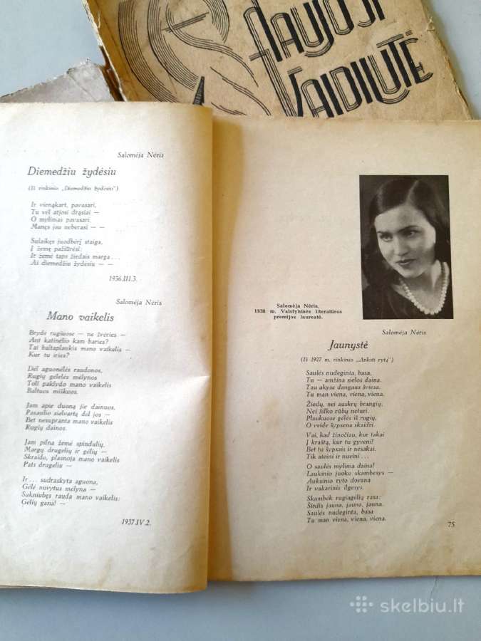 Žurnalas "Naujoji Vaidilutė" 1933m.-1940m. - nuotraukos Nr. 12