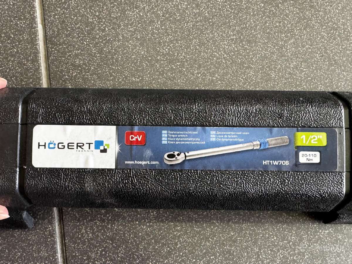 Högert Ht1w706 dinamometrinis raktas 1/2 - nuotraukos Nr. 2