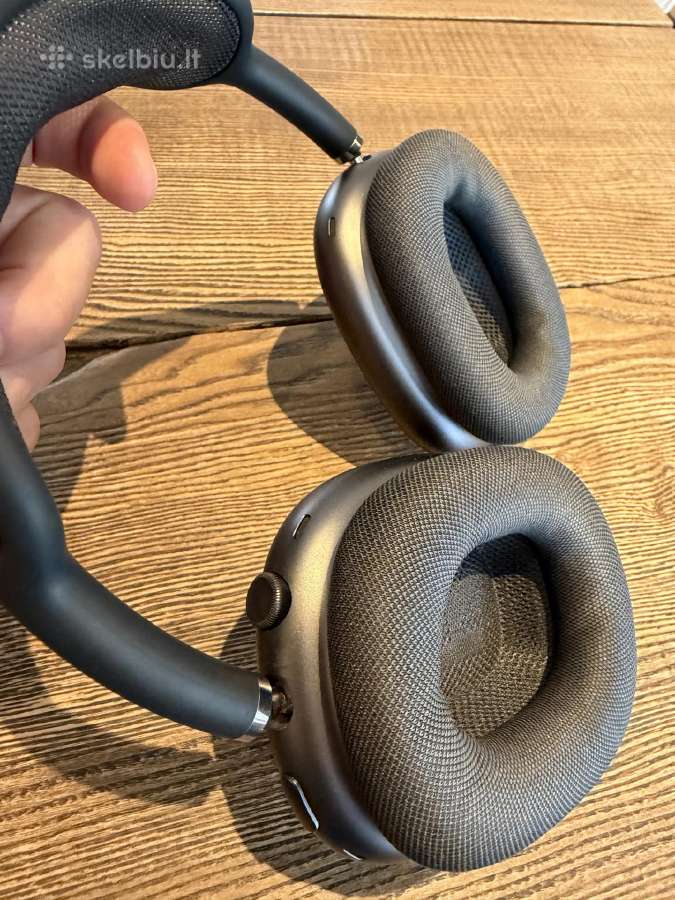 Airpods Max - Space Grey (Juoda) - Originalas - nuotraukos Nr. 5