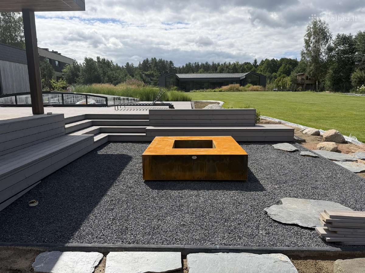 Corten'o plieno gaminiai - nuotraukos Nr. 15