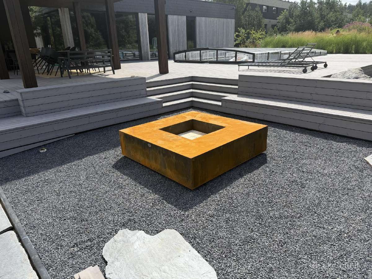 Corten'o plieno gaminiai - nuotraukos Nr. 14